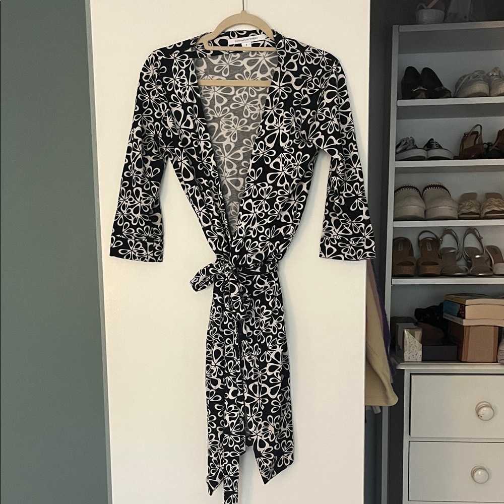 Diane Von Furstenberg New Julian Two Wrap Dress